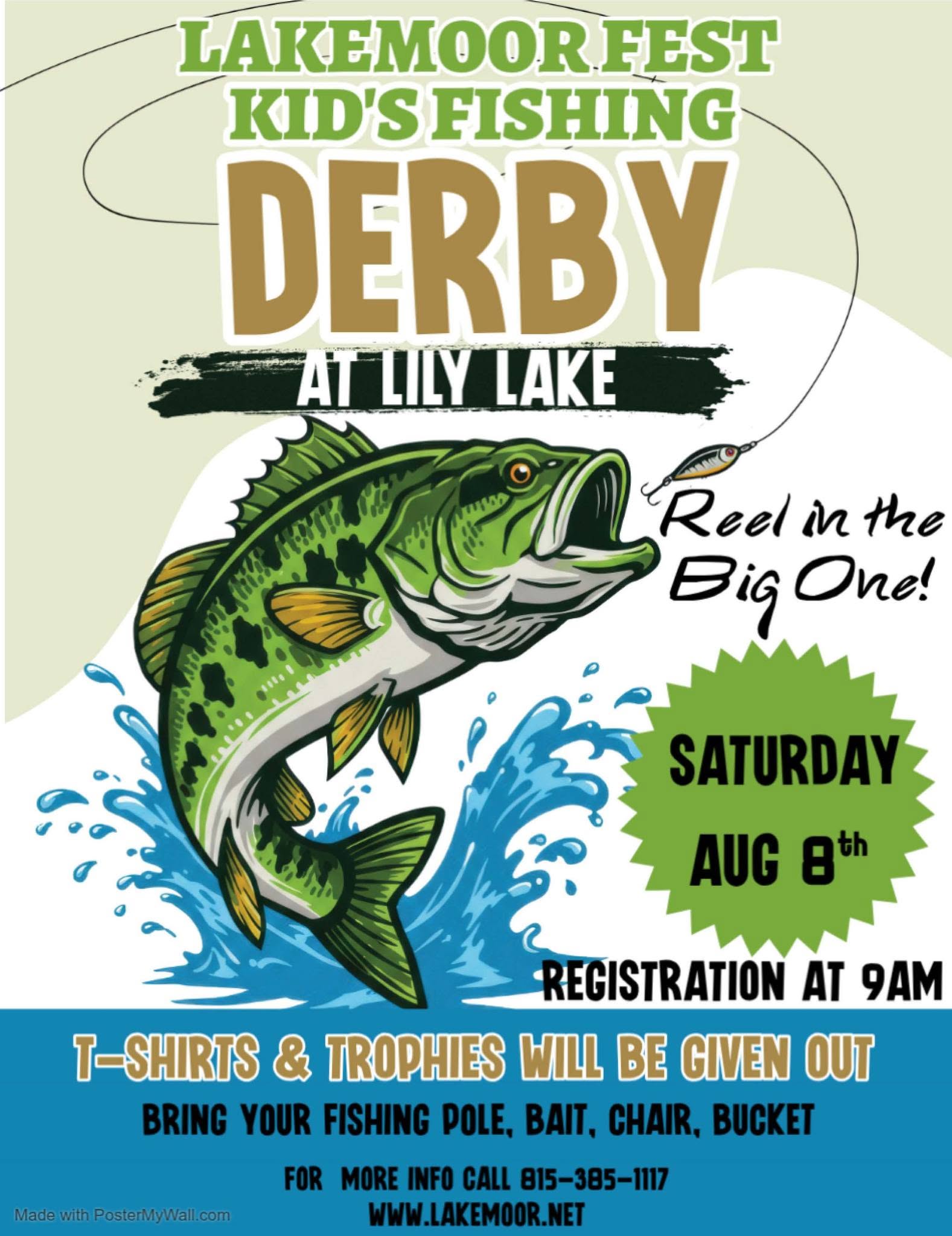 Lakemoor fest 2026 Fishing Derby